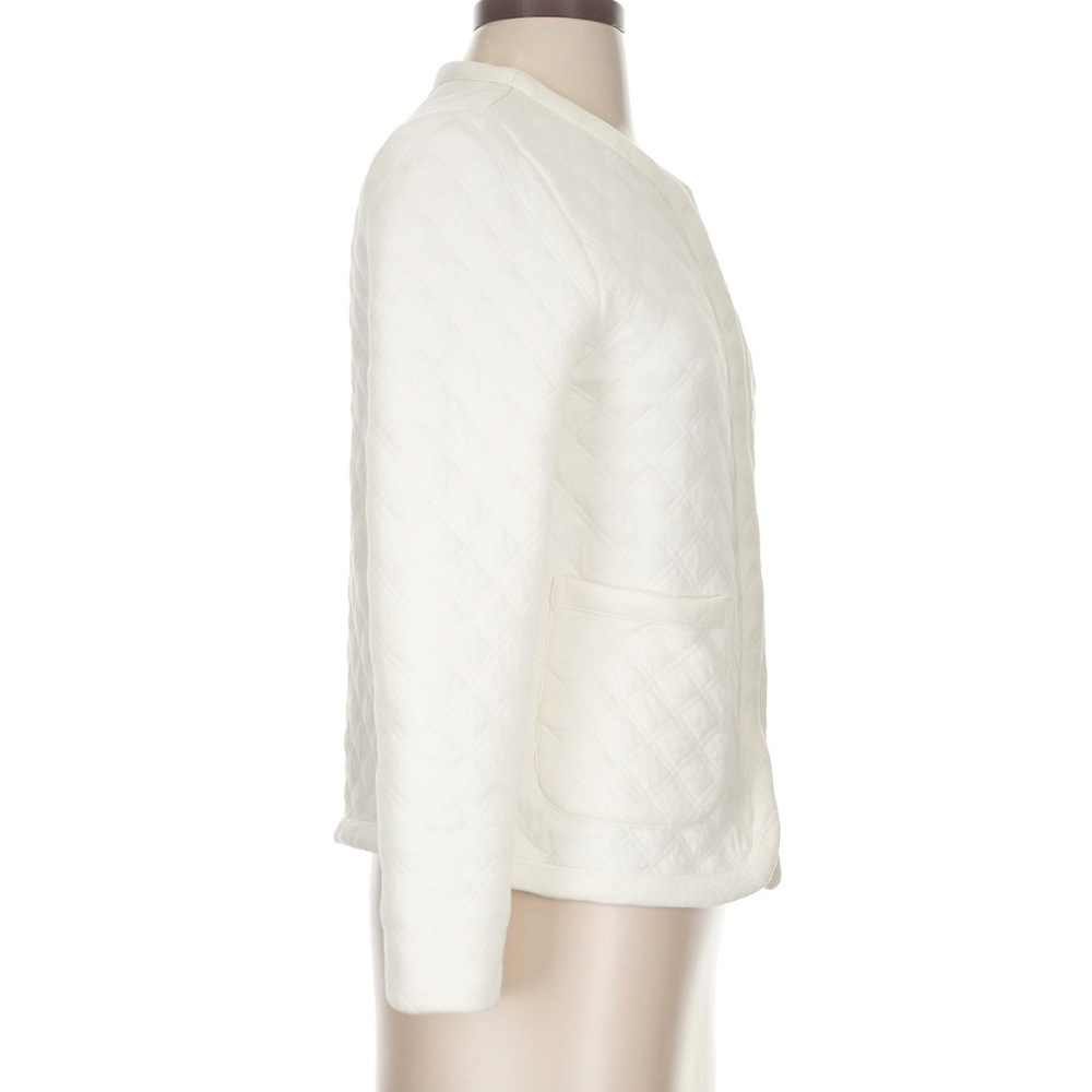 J. Crew Cream Quilted Jacket - Picture 11 of 16